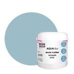 BOX DECO COULEURS Peinture meuble bois acrylique aspect velours-satin Aqua Bois - 2,5L, Bleu Fjord