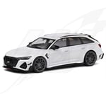 [FR] Solido AUDI A6 RS6-R ABT AVANT SW STATION WAGON 2021 WHITE 1:43 - SL4310710