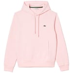 Sweat-shirt Lacoste  SWEATSHIRT À CAPUCHE HOMME  EN COTON BIOLOGIQUE ROSE