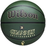 ballons de basket Unisexe, Wilson NBA Player Icon Giannis Antetokounmpo Outdoor