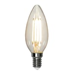 JUUS by LjusExperten LED Kronljus E14 Klar (B35) 4,5W 470lm. 2700K Dimbar