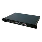 Riello UPS Multi Switch ATS MTA - Unité de distribution secteur ( rack-montable ) - RS-232, USB - entrée : IEC 60320 C20 - connecteurs de sortie : 9 - 1U - 19"" - gris foncé, RAL 5004