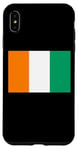 Coque pour iPhone XS Max Drapeau de la Côte d'Ivoire Fier Patriote Souvenir Fan Patriotique