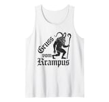 Gruss Vom Krampus Ugly Christmas Monster Men Women Kids Tank Top