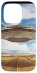 Coque pour iPhone 14 Pro UFO FUNNY THE END IS PRECHE 51 EXTERNETTOIRES Vaisseau SPATIAL VOLANT OVNI