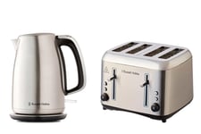 Russell Hobbs RHT514BRU Toaster + Carlton RHK82BRU Kettle Bundle