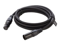 Elgato - Mikrofonkabel - XLR3 hane till XLR3 hona - 3 m - skärmad - svart - för Elgato Wave XLR