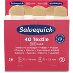 Plåster SALVEQUICK refill textil 40/fp 6frp