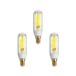 e3light - 3-pack Pære LED 7,5W (900lm) T30 CRI95 Dimmes E14