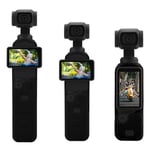 3-pack BRDRC silikondeksel DJI Osmo Pocket 3 - Svart