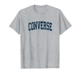 Converse Texas TX Vintage Athletic Sports Navy Design T-Shirt