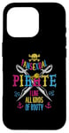 iPhone 16 Pro Pansexual Pirate I Like All Kinds Of Booty LGBTQ Month Pans Case