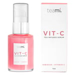 Teami Vitamin C Serum Vit C Hibiscus Infused Hyaluronic Acid UK Supplier