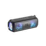 MARSGAMING Mars Gaming MSB-XT, Enceinte Portable + Barre de Son 2en1, Eclairage RGB Dynamique, 4 Drivers 20W Son Système, Enceinte Bluetooth 5.3 + AUX/MicroSD/USB/FM Radio, Noir