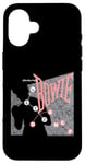 Coque pour iPhone 16 David Bowie Let's Dance Rose et Gris