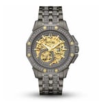 Bulova Men's Octava Crystal Gunmetal Watch 98A293