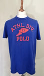 Polo Ralph Lauren Wellness Club Athl Div P-Wing T Shirt Blue Size Small