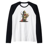 Pretty cool little Knight costume for Boys and Maids Raglan Baseball Tee