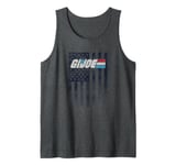 G.I. Joe 4th Of July American Flag Distressed Logo Tank Top