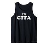 I'm Gita, My Name Is Gita, I am Gita, Personalized Tank Top