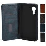 Mobile Phone Shockproof Full Body Leather Case For Samsung X Cover 5 DE