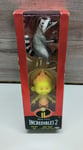 Disney Pixar Incredibles 2 Jack-Jack & Zeze Raccoon - Action Figures New