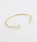 Syster P Strict Plain Armring Bars Guld