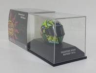 MINICHAMPS valentino rossi Modèle Diecast AGV Casque 1/8 Yamaha M1 Motogp 2016