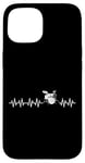 Coque pour iPhone 15 Drums Heartbeat Musicien Groupes de musique Vintage Batterie Batteur