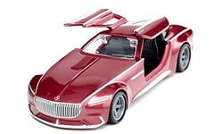 siku 2357, Vision Mercedes-Maybach 6 Grand Coupé, 1:50, métal/plastique, rouge, Portes Papillon ouvrantes, Roues interchangeables