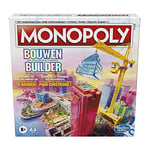 Monopoly Construction - Édition Belge, Jeu de société, Jeu de stratégie, Jeu de Famille, Jeux pour Enfants, Jeu Amusant à Jouer, Jeux de société familiale, à partir de 8 Ans