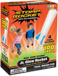 Stomp Rocket The Original Jr. Glow Rocket Launcher, 4 Foam Rockets and Toy Air -