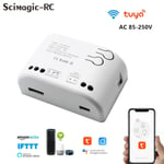 Tuya Smart Switch, Automation Relay Module APP Kaukosäädin,Langaton Wifi-kytkin Open Door RF 433 Työskentele Alexan kanssa Google Home| |