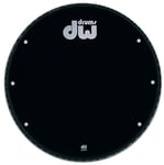 DW Bass drum head Ebony 24" GB-24K