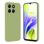 Tveinan Phone Case for Honor X6b Case, Ultra Slim Thin Soft Silicone Cover for Honor X6b 4G, Flexible TPU Shell Shockproof Case for Honor X6b, Matcha Green