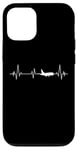 Coque pour iPhone 12/12 Pro Aviation Mode Aviation Enfants Flyer Heartbeat ECG