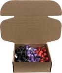 90 NAKED Nespresso compatible Coffee Pods - Red, Black, Violet (3x30)