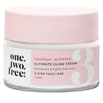 One.two.free! Ihonhoito Kasvohoito Ultimate Glow Cream 50 ml (759,00 € / 1 l)