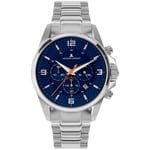 Jacques Lemans Liverpool 1-2118F - Miesten - 44 mm - Analoginen - Kvartsi - Mineraalilasi