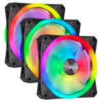 Corsair QL Series QL120 RGB Par 3 | Ventilateur PC Lot de ventilateurs boîtier