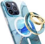 Anneau De Support Magnétique Pour Téléphone, Compatible Avec Magsafe Avec Support Réglable, Anneau Magnétique Pour Iphone 16 Pro Max/Plus/15/14/13/12/Autres Téléphones (Bleu Marine[Por044249]