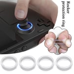 4pcs Joystick Rubber Cover Joystick Silicone Ring for for Steam Deck/Quest2