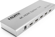 Spacetronik Rozgałęźnik Hdmi 1X4 Sph-Rs104_V46 4K 60 Hz Cec