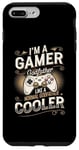 Coque pour iPhone 7 Plus/8 Plus Gamer Godfather pour hommes, jeux vidéo amusants, vintage