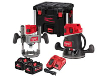 Milwaukee M18FR12KIT-802P 18V 2x8Ah 12in BL Variable Speed Router PACKOUT Kit