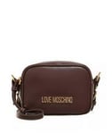 LOVE MOSCHINO BELTED Mini shoulder camera bag