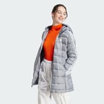 adidas Essentials 3-Stripes Light Down Hooded Parka Women