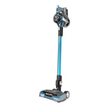 Swan SC15820N Eureka HyperClean Cordless 3-in-1 Vacuum, Turbo Mode & Lightweight, Rechargeable Wall Mounted with Swivel Steer, Ultra Quiet 220 W Brushless DC Motor with HEPA Filter - Light Blue,2.4kg