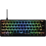 Clavier Gamer - The G-Lab - KEYZ THALLIUM TKL - Mécanique (Switch Rouge) - Hot Swappable - RGB - Filaire - Azerty - Noir