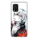 Cokitec Coque pour Xiaomi Mi 10 Lite 5G - Manga Kaneki - Blanc